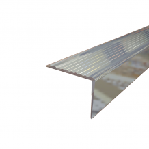 Genesis Aluminium Retro Fit Stair Nosing NRA50 2.77m Length
